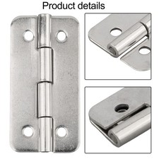 Rust Stainless Steel Hinges & Screws Set for Igloo Cooler Parts Pack of 3