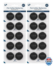 20-Pack RFA-67 RFA-67D-11 6V Lithium Pet Collar Replacement Batteries