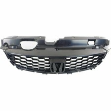 Front Grille For With Lower Molding Model Black Fits 2004 2005 Honda Civic Coupe