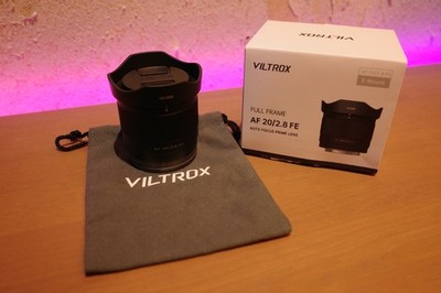 Viltrox 20mm f2.8 FE Objektiv Vollformat für Sony E-Mount - neuwertig!