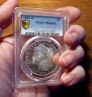 1885-O Morgan Silver Dollar ~ PCGS Graded MS64PL Gold Shield ~ Mirror Fields
