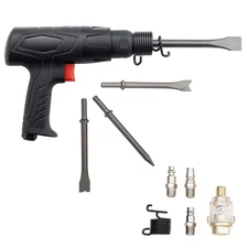 Air Hammer 2500-2700 BPM Pneumatic Hammer Air Hammer Kit with 4 Chisels