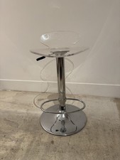 3 acrylic seat bar stools