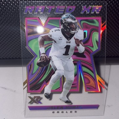 2022 Panini XR Rated XR Acetate Jalen Hurts Case Hit SuperBowl MVP Eagles 