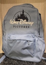 NWT Walt Disney Pictures Mickey Mouse Backpack Blue with Embroidered Logo  