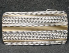 XB03156 NOS AMAZING VINTAGE 1970s ABSTRACT ARTWORK FASHION UNISEX BELT BUCKLE