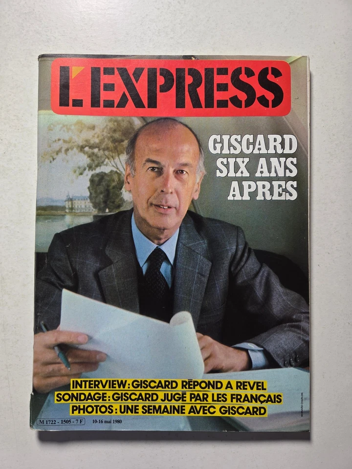 Lot N°58 de 10 anciens magazines revues L'EXPRESS de 1980 - Photo 2/4