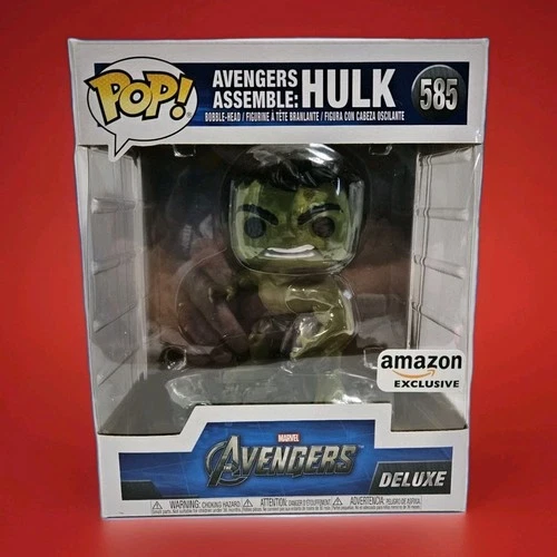 Marvel Avengers Assemble HULK Deluxe Funko Pop #585 Amazon Exclusive 2020 (c)