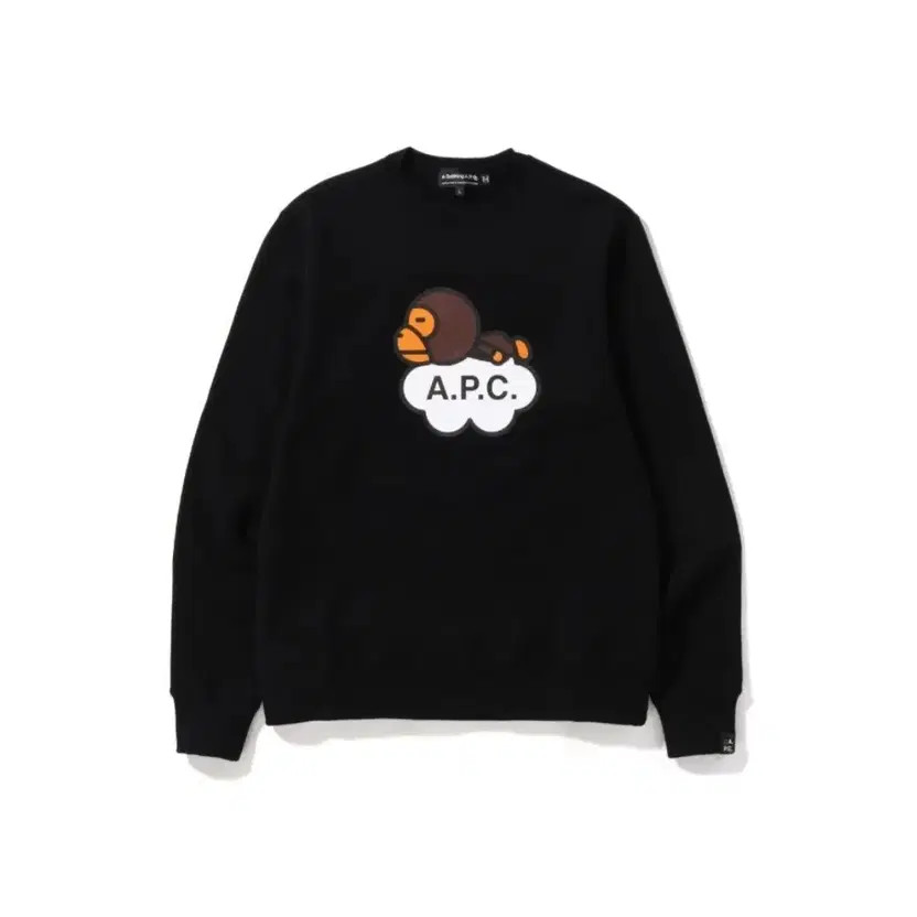 Bape x A.P.C. Unisex Oversized Sweatshirt thumbnail 4