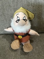 Disney Snow White And The Seven Dwarfs Doc 10  Mini Bean Bag Plush Preowned
