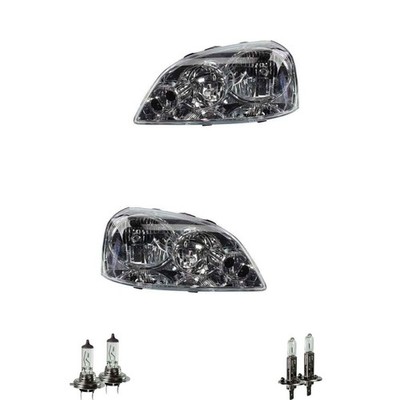 Halogen Scheinwerfer Set H7/H1 für Daewoo Nubira Stufenheck inklusive Lampen