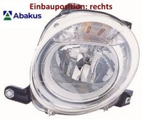 Abakus 661-1155R-LD-EM Hauptscheinwerfer Rechts Scheinwerfer