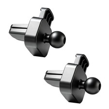 SPTSSWET 2 Pack Universal Car Air Vent Clip with 17mm 0.67inch Ball Head