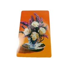 Vintage Sealed Playing Cards Deck Floral The U.S. Playing Card Company