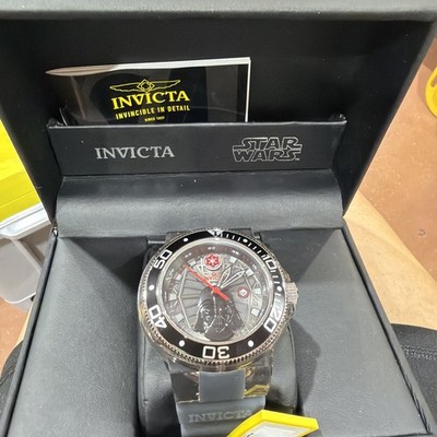Invicta Star Wars Darth Vader Men's Watch - 51.5mm, Black, Transparent (39706)