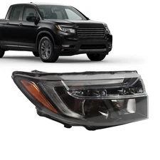 For 2021-2023 Honda Ridgeline Headlight With 7-Pin Plug Right Side HO2503207