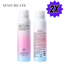 2x MAYCREATE Whitening Sunscreen Spray UV Protection Isolation