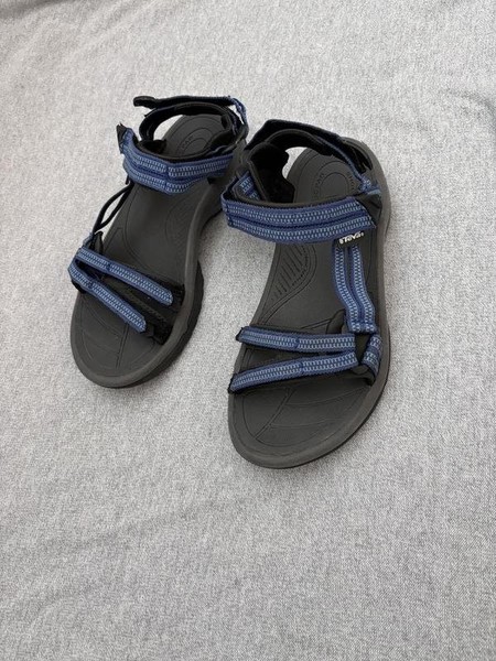 Women Teva Sandals Blue 37