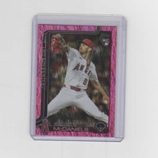 2025 TOPPS GARRETT McDANIELS PINK GLITTER NO.US17 ( UPDATED SERIES )
