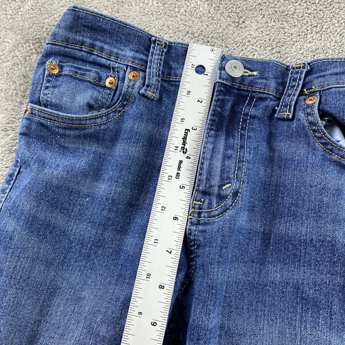 Levis 511 Jeans Boys 14 Regular 27x29 Blue Slim Fit Medium Wash Denim - Picture 7 of 16