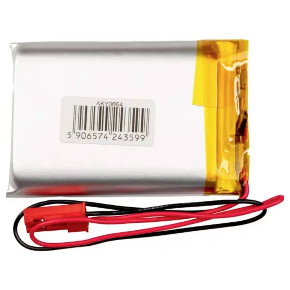 Batterie LiPo 3.7V 1850mAh Akyga LP103451 accu rechargeable - 2