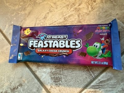 Mr Beast Feastables Super Mario Galaxy Coco Crunch Yoshi Bar Nintendo Switch 2