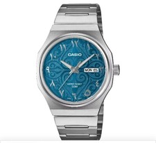 Casio MTP-E735AR-2A3V NEW 2026 Arabic Dial Teal Blue Men's Watch