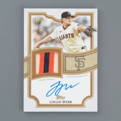 2026 Topps Series 1 Logan Webb Red (RAW)