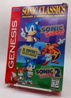 New ListingSonic Classics Sega Genesis original cardboard box, cartridge, and manual