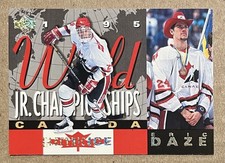 ERIC DAZE 1994-95 UPPER DECK ELECTRIC ICE ROOKIE INSERT CARD # 497 CANADA. rookie card picture