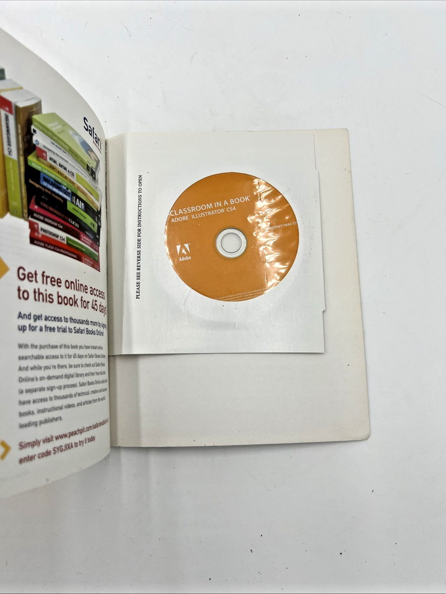 Adobe Illustrator CS4 Classroom in a Book with Lesson CD | eBay Adobe Illustrator CS4 Classroom in a Book with Lesson CD | eBay