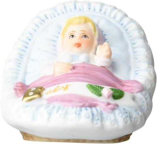 Growing Up Girls “Blonde Newborn” Porcelain Figurine, 1.75” - Picture 1 of 2