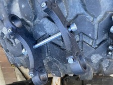 GRC LASER POCKETBIKE OEM TOP AND LOWER FORK CLAMPS POCKET BIKE POLINI