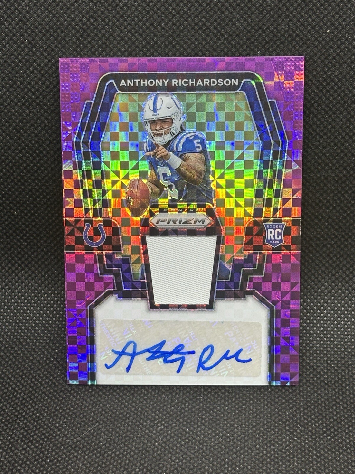 2023 Prizm Anthony Richardson Purple Power RPA /49 RC Rookie SP Colts 🏈🐴