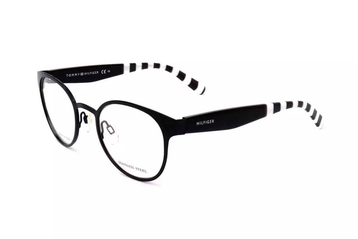 Monture de lunettes femme Tommy Hilfiger TH 1484 003 NOIR MAT 49 21 140