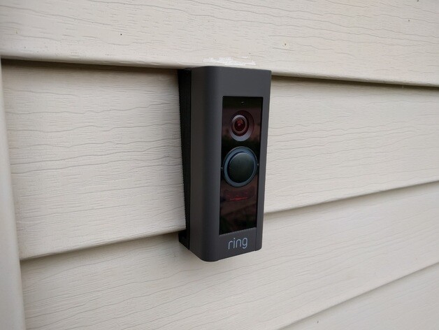 Ring Pro Doorbell Vinyl Siding Mount Angle Adjustment Mount