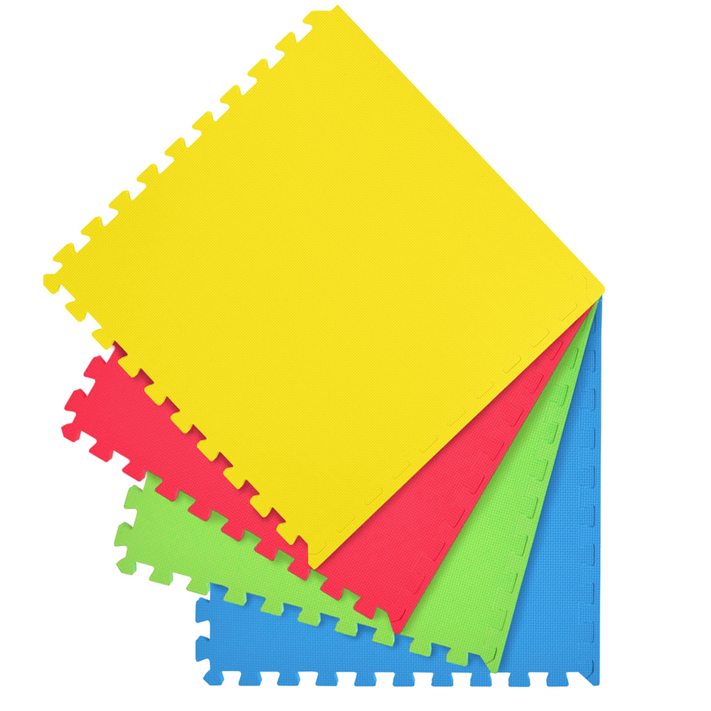 420Pcs Large Eva Foam Mat Soft Floor Tiles Interlocking Play Kids Baby