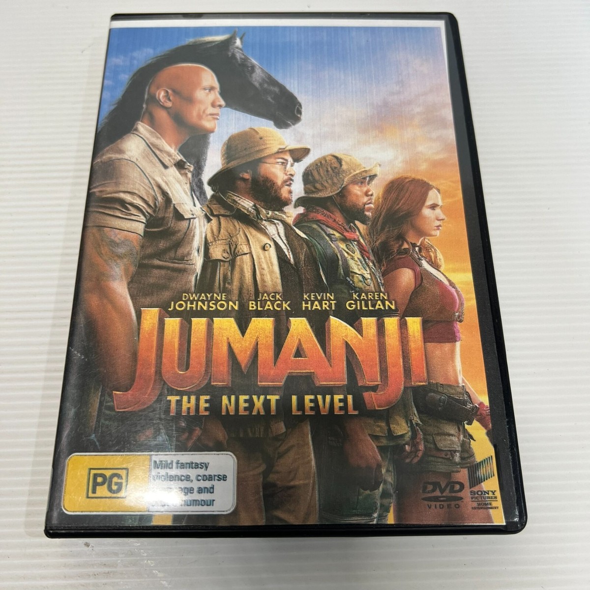 Jumanji The Next Level (DVD) Movie Adventure Action Teen Board