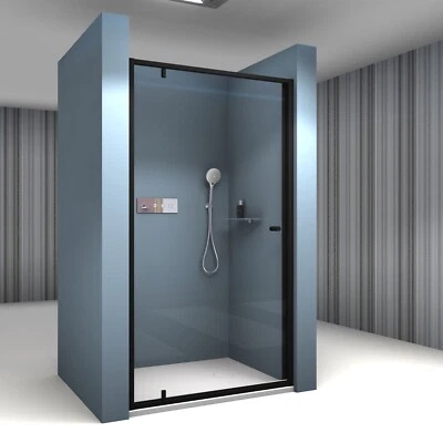 BERNSTEIN Nischendusche Nischentür Drehtür Duschabtrennung Dusche 6 mm Nano Glas NT604FLEX