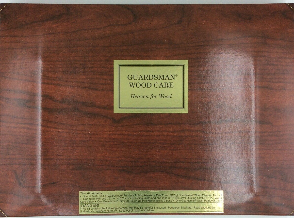 NIB Guardsman Wood Care Kit Cleaner, Polish, TouchUp Markers & Cloths