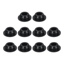 10pcs Hole Plug 1/2 Inch (12mm) Button Plugs Fit for 9mm Hole, Black