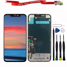 For Apple iPhone 11 LCD Display Touch Screen Digitizer Replacement Frame Glue