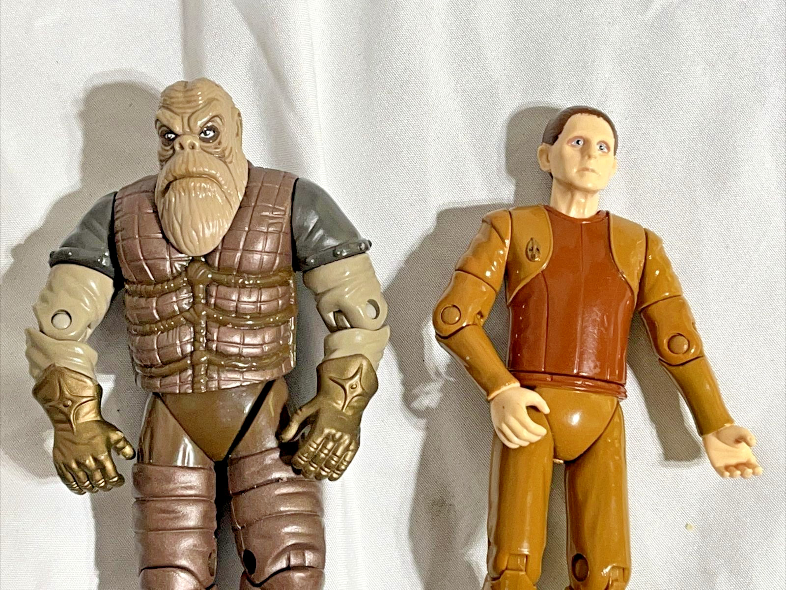 1994 Star Trek Deep Space Nine Morn & ODO Chief Security Officer Action Figure