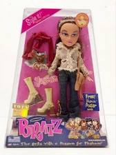 Bratz Yasmin Style It! Fashion Collection Doll with Poster 258292 Vintage (2003)