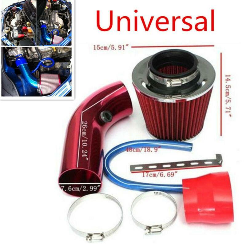 Aluminum Alloy Car Air Intake Kit Pipe Diameter 3