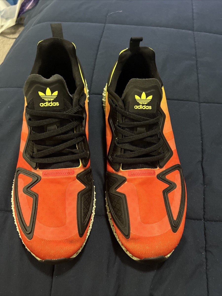 TFW49 オレンジ Mサイズ USED - adidas ZX 2K 4D Gradient FV9028- Sz 11 Men's, Neon