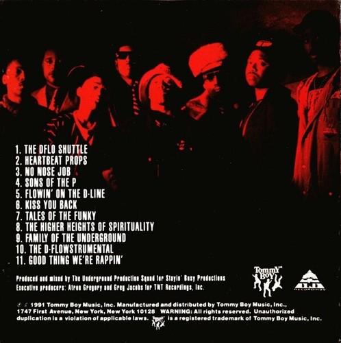 Digital Underground: Sons Of The P (CD, HipHop/RAP/Dance/Funk, 1991) - Picture 6 of 6