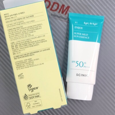 Enjoy Super Mild Sun Essence 50ml Scinic K-Beauty Brand New