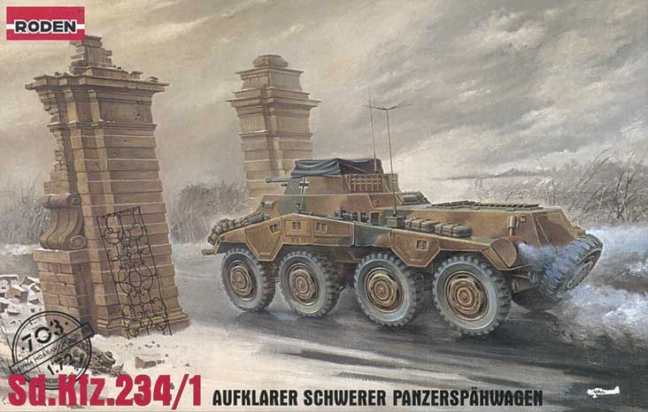Roden 703 - 1:72 Sd.Kfz 234/1 Puma - New