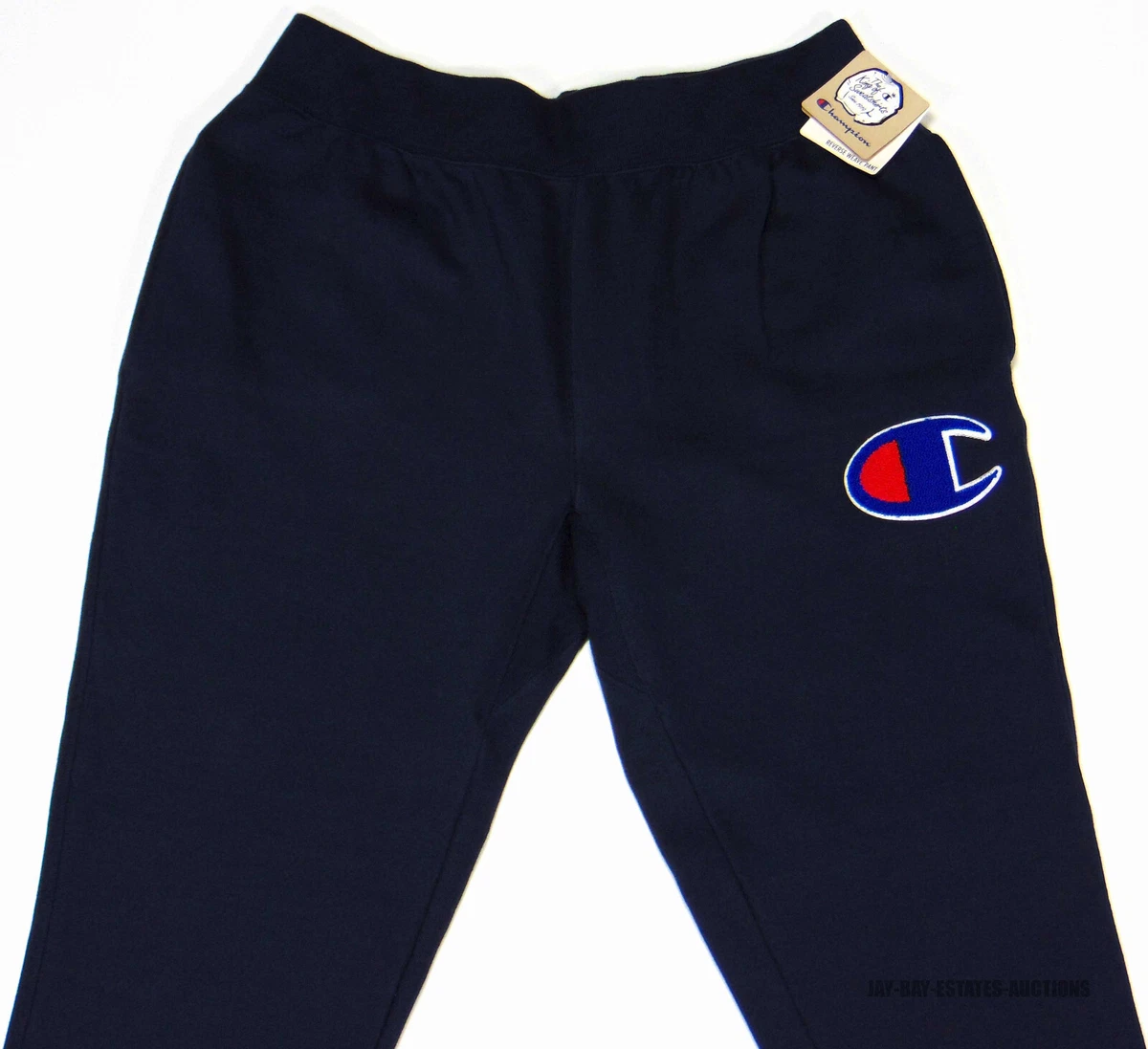 Champion yellow clearance and blue sweatpants